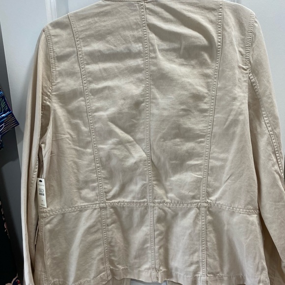 Talbots Cotton Jacket Size 12 New - Picture 5 of 8